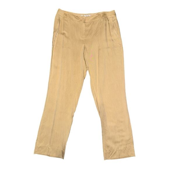 PER SE by CARSLISLE Cupro Blend Wide Leg Pants Size 10 - Picture 1 of 7